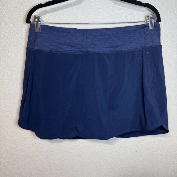 Outdoor Voices Navy High Rise Athletic Skort 4" Size XL Tennis Pickleball - Picture 1 of 9